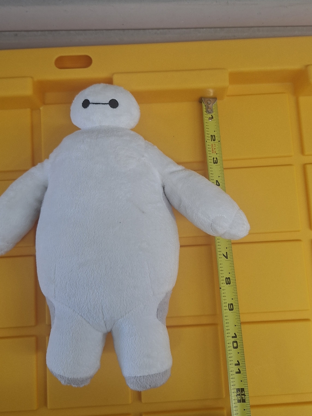 Disney White Baymax Plush Toy - Soft Cuddly Robot